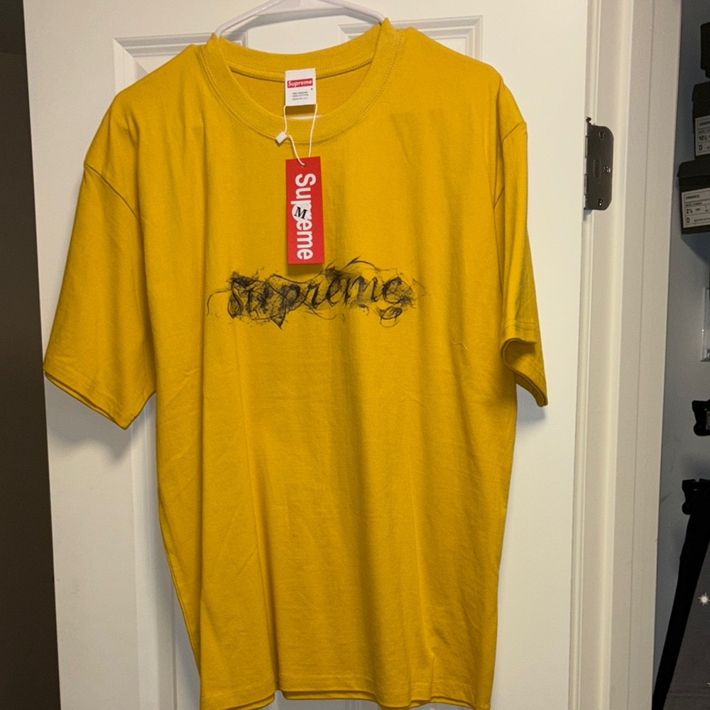 Supreme Yellow Graphic T-Shirt